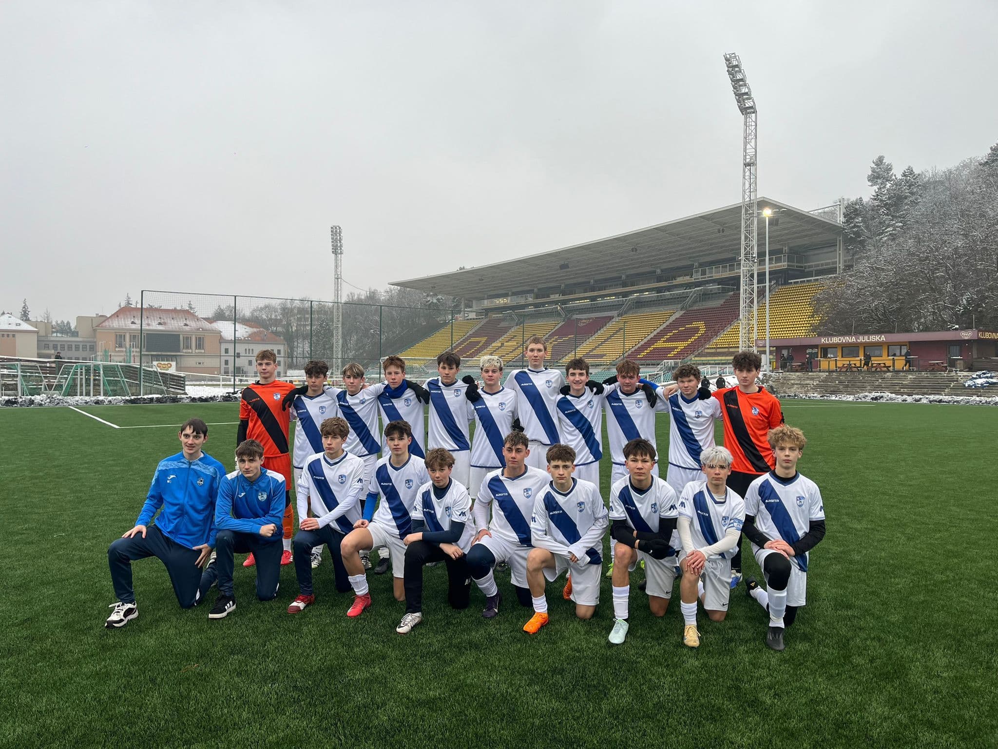 Zimní příprava kategorie U16 ve znamení náročných zápasů a Mareček Cupu
