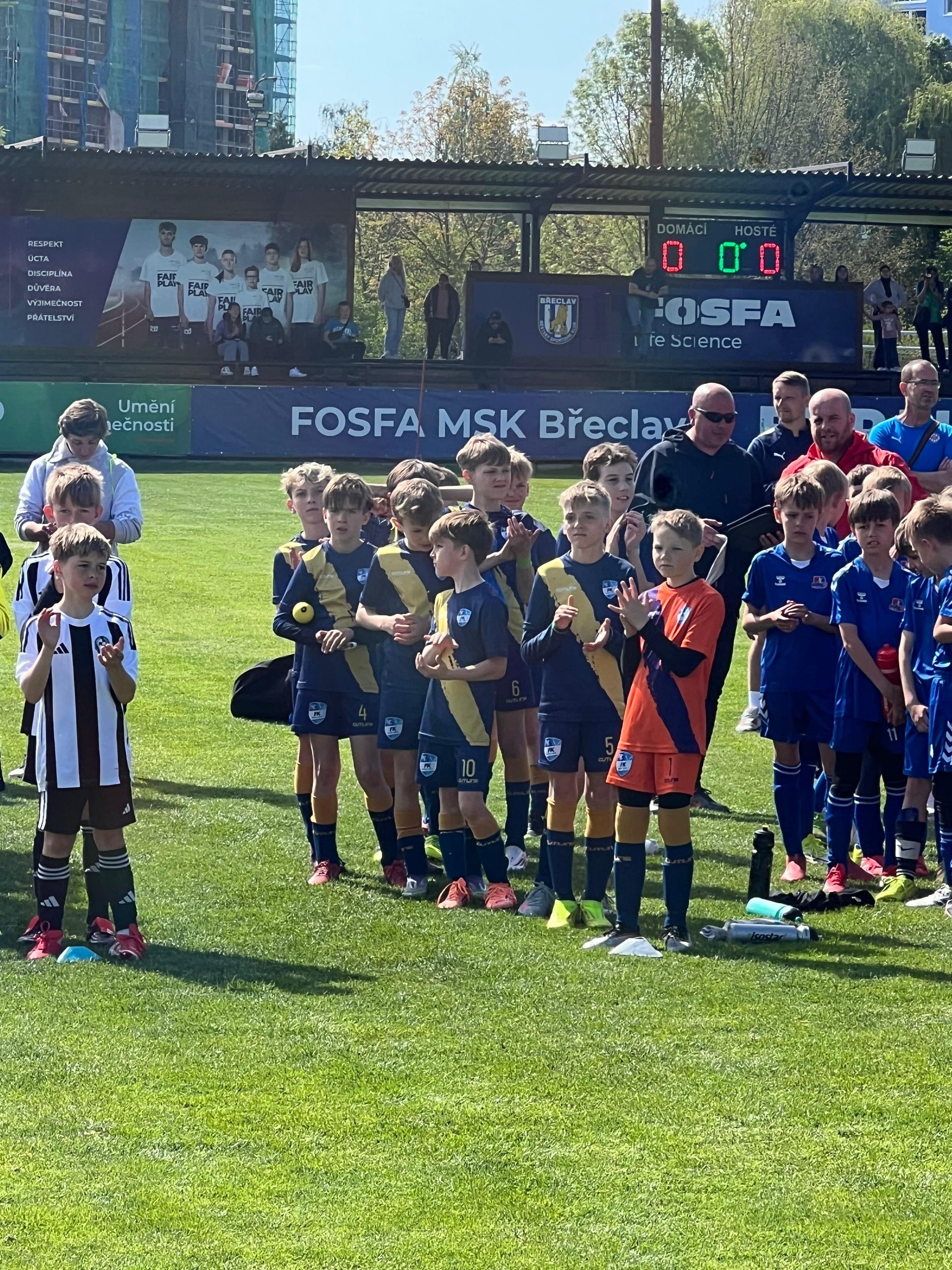 U11 v náročné konfrontaci: silní soupeři, turnaj v Břeclavi i cenné zkušenosti