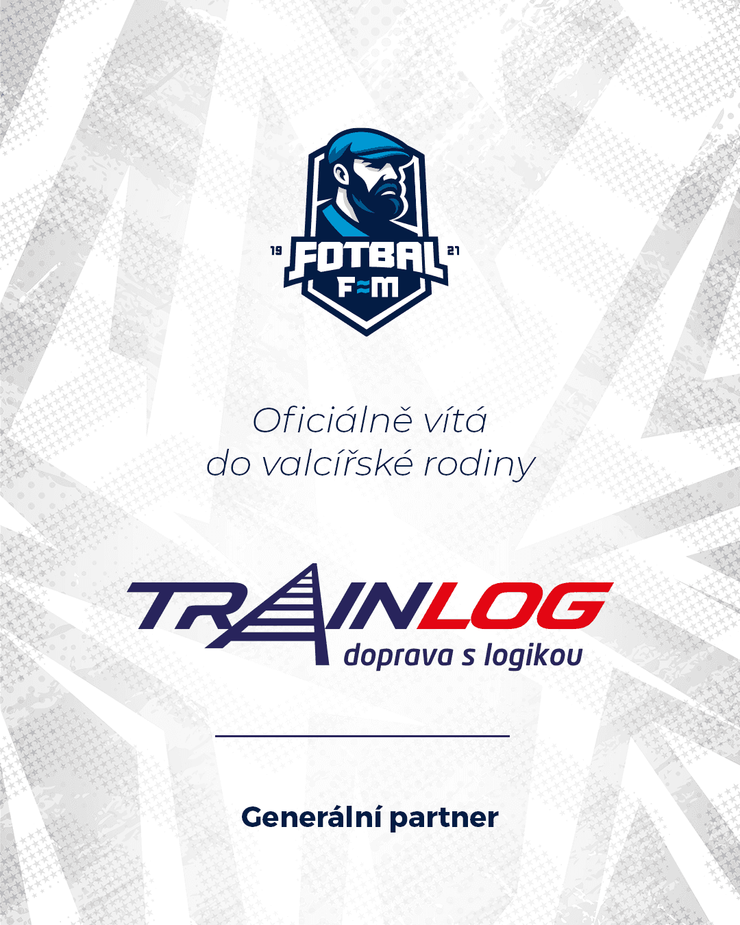 FK Frýdek-Místek má nového generálního partnera. Klub spojil síly se společností Trainlog