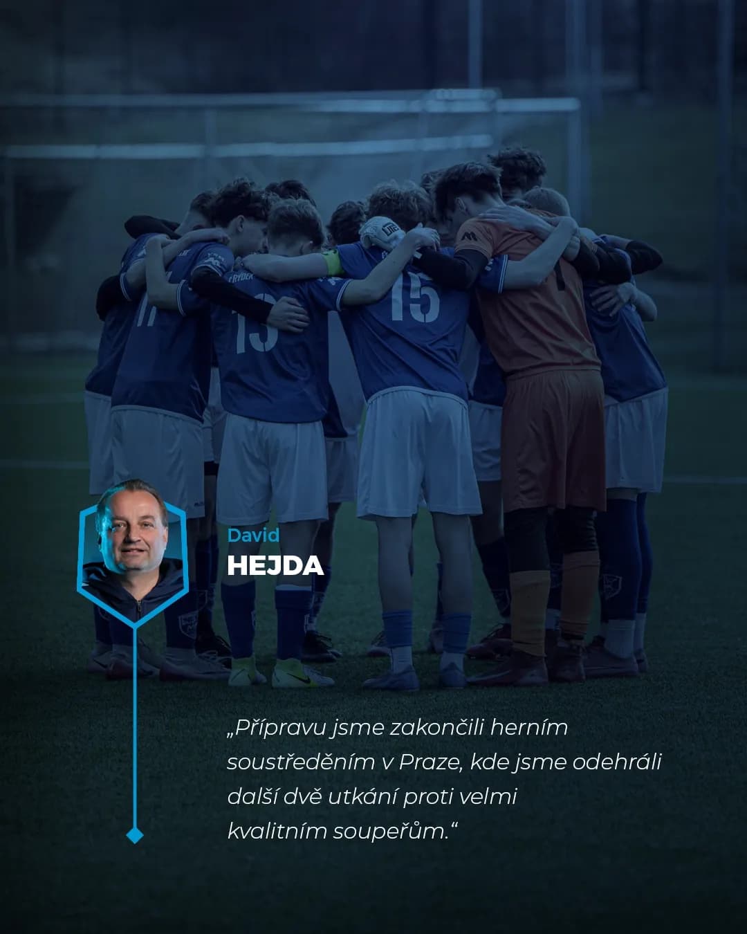 U15 zakončila zimní přípravu soustředěním v Praze