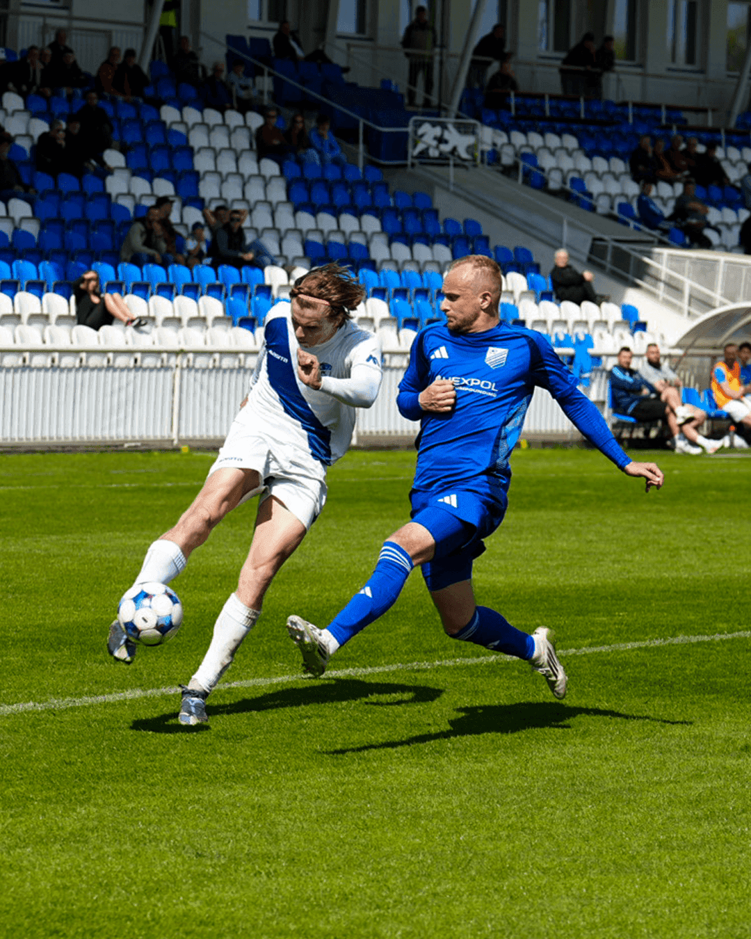 Valcíři remizovali s Uničovem. Šance byly, gól však na Stovkách nepadl